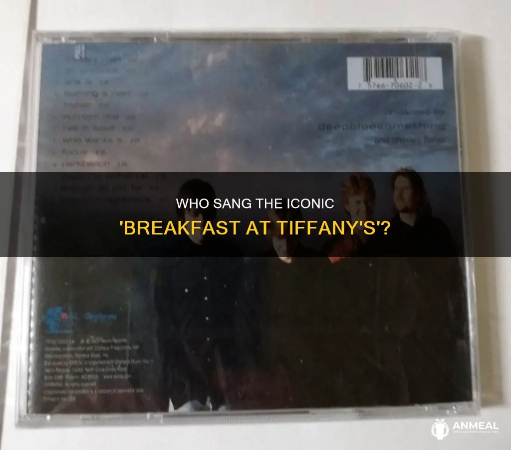 who sang breakfast at tiffany