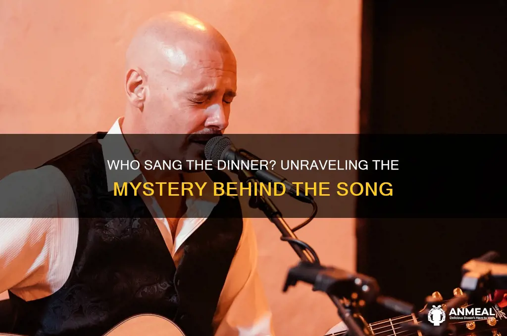 who sang the dinner