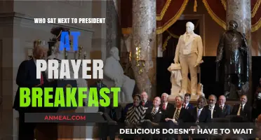 Who Shared the Table: President’s Seatmate at the Prayer Breakfast