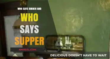 Dinner or Supper: Unraveling the Regional Language of Evening Meals