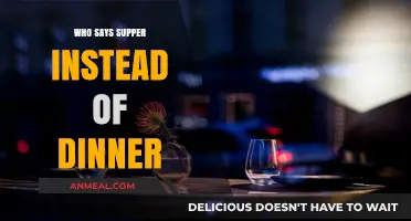 Supper vs. Dinner: Unraveling the Regional Language of Evening Meals