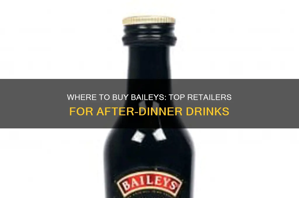 who sell baileys after dinner drinkg