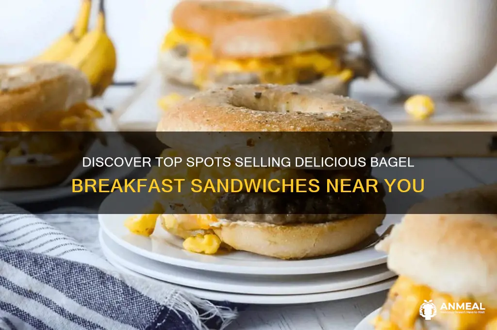 who sells bagel breakfast sandwiches