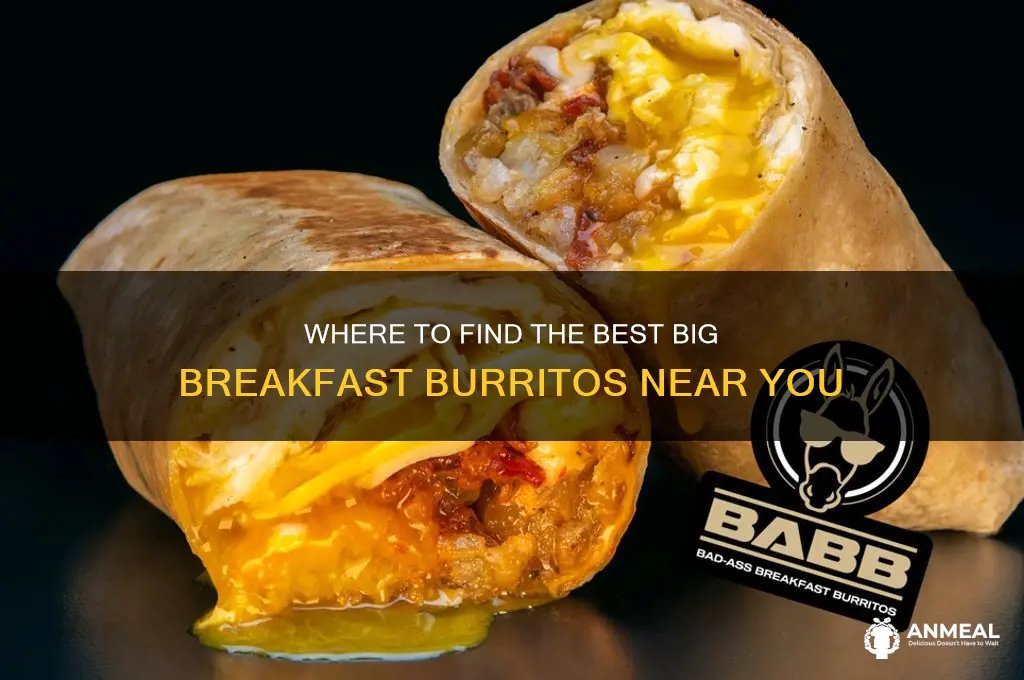 who sells big breakfast burrito