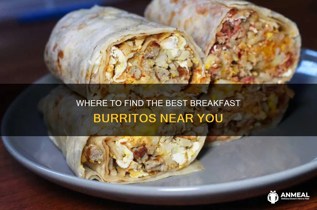 who sells breakfast burritos