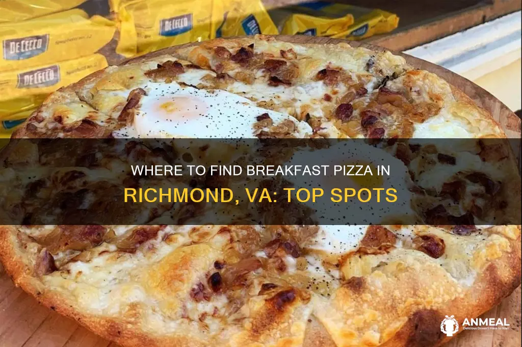 who sells breakfast pizza in richmond va