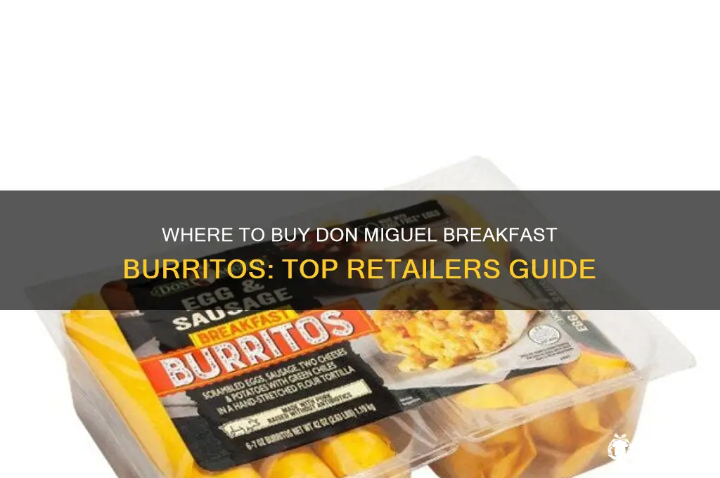 who sells don miguel breakfast burritos