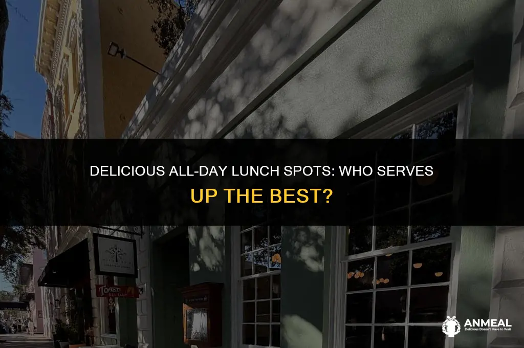 who sells lunch all day