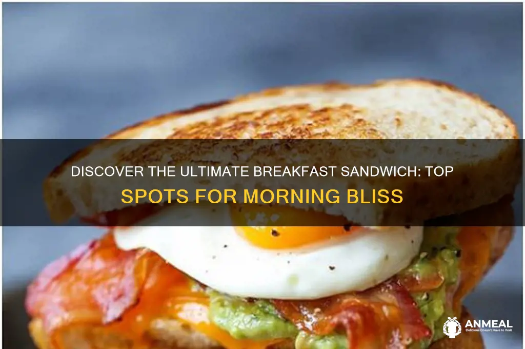 who sells the best breakfast sandwich