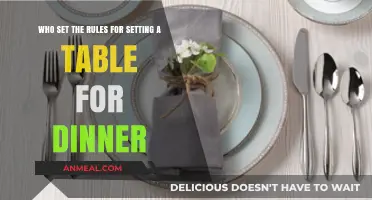 Who Dictates Table Setting Etiquette: A Historical Dinner Rules Overview