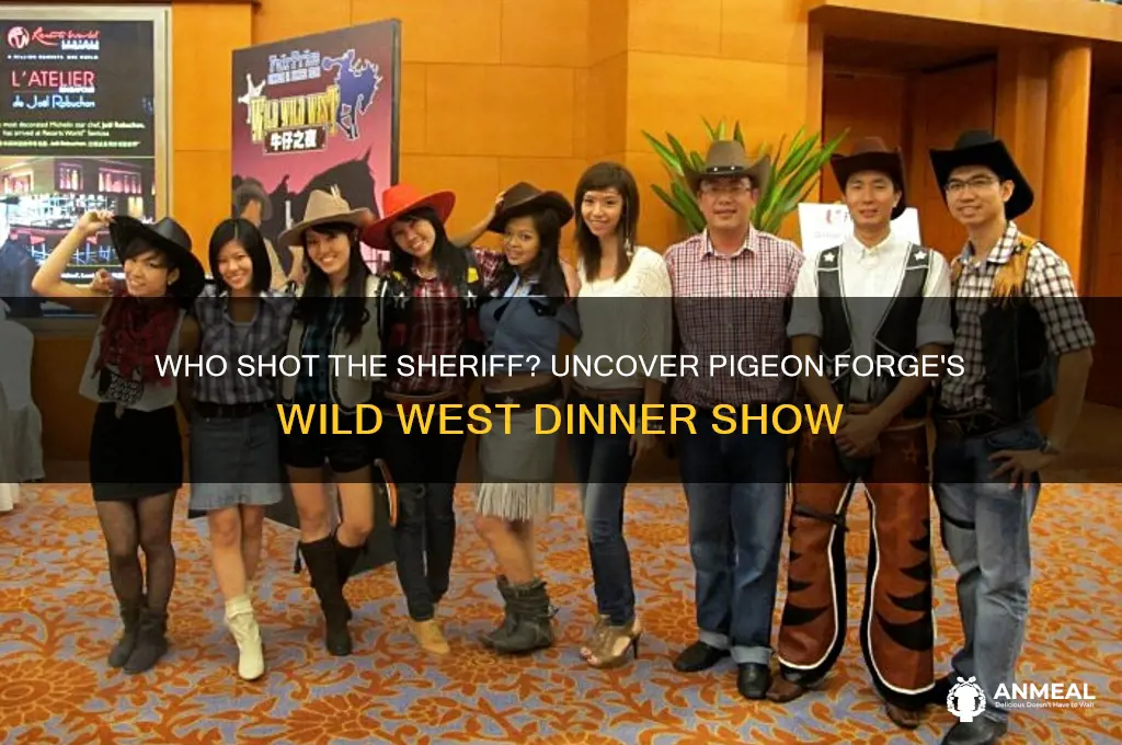 who shot the sheriff dinner show pigeon forge