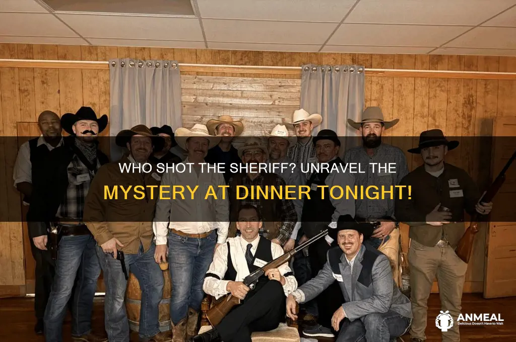 who shot the sheriff murder mystery dinner show