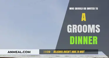 Crafting the Perfect Groom's Dinner Guest List: Who to Invite