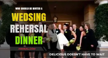 Who to Invite to Your Wedding Rehearsal Dinner: A Guide