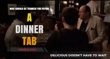 Who Deserves Gratitude When Someone Else Pays the Dinner Bill?