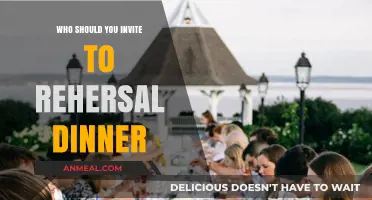 Rehearsal Dinner Guest List: Who to Invite and Why