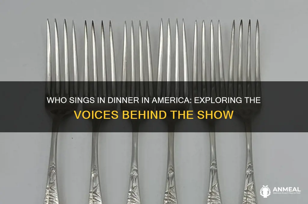 who sings in dinner in america
