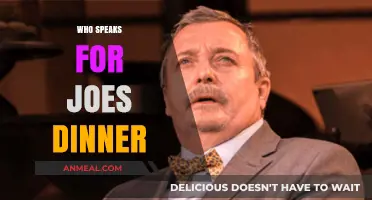 Who Speaks for Joe's Dinner? Unveiling the Voices Behind the Table