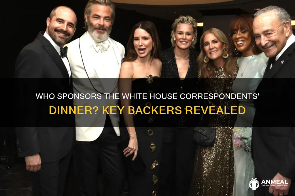who sponsors white house correspondents dinner