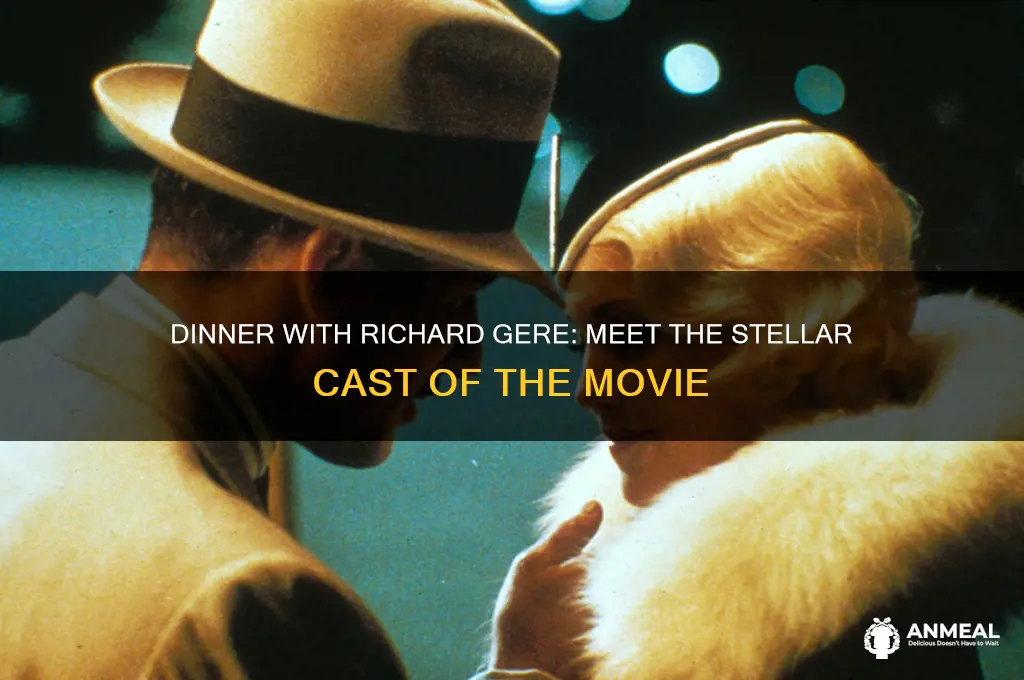 who stars in the movie dinner with richard gere
