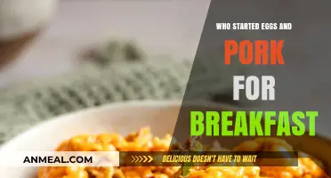 The Surprising Origins of Eggs and Pork Breakfast Tradition
