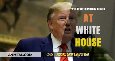 Who Initiated the Muslim Dinner Tradition at the White House?