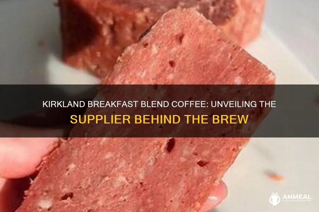 who supplies kirkland breakfast blend coffee