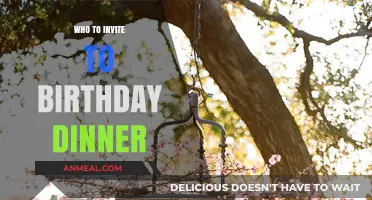 Crafting the Perfect Guest List for Your Birthday Dinner Celebration