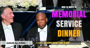 Honoring Loved Ones: Choosing Guests for a Memorial Service Dinner