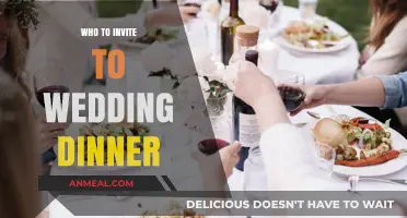 Crafting Your Perfect Wedding Dinner Guest List: Who to Invite