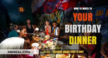Crafting the Perfect Guest List for Your Birthday Dinner Celebration