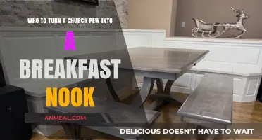 Transforming Church Pews: Creative Breakfast Nook Makeover Ideas