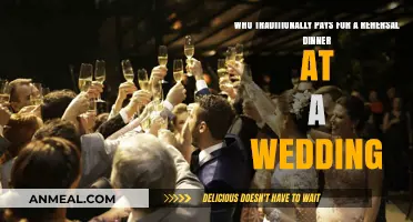 Who Covers the Rehearsal Dinner Bill? Wedding Tradition Explained