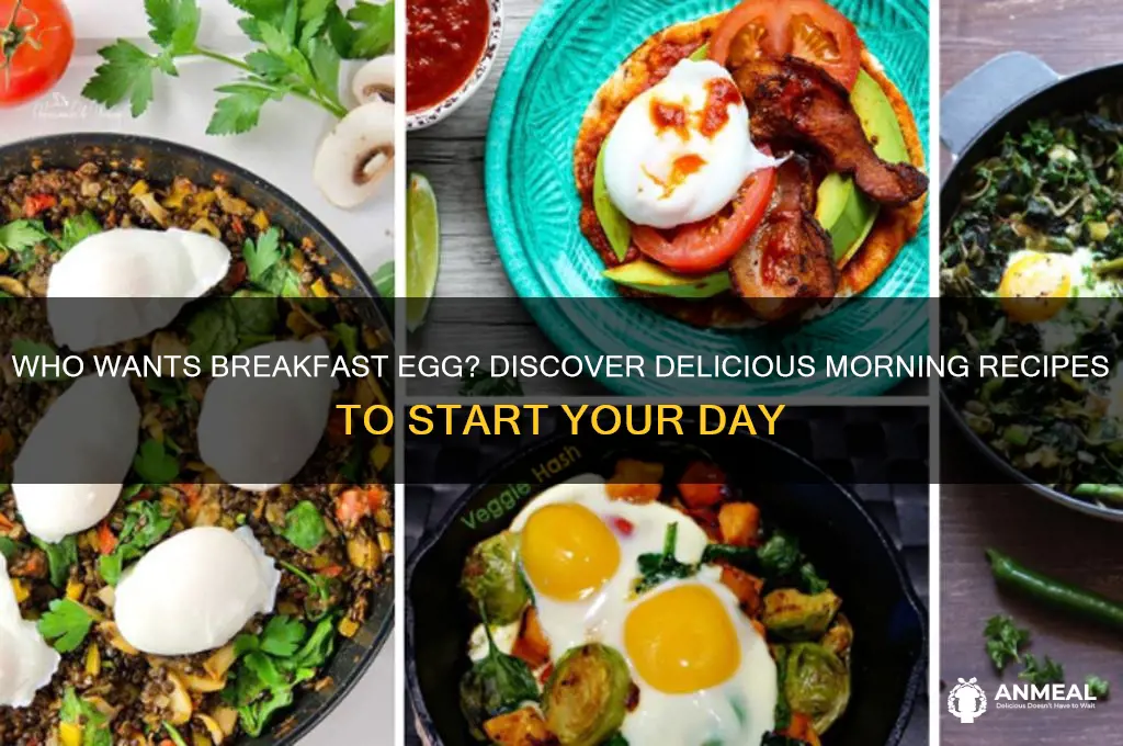 who wants breakfast egg