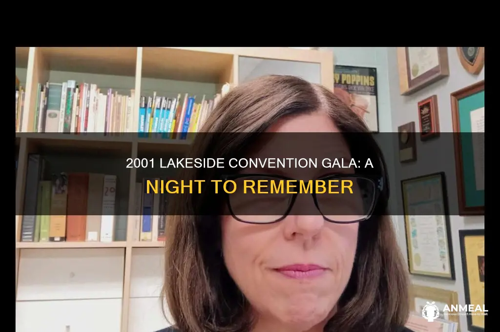 who was at 2001 lakeside conventio annual gala dinner