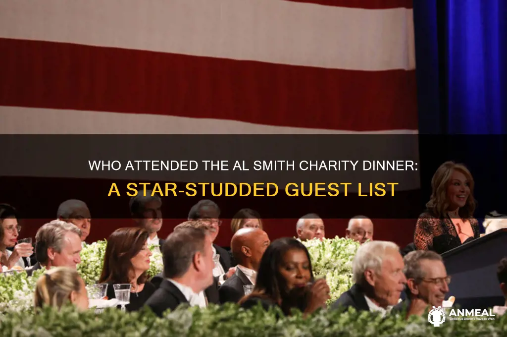 who was at al smith charity dinner