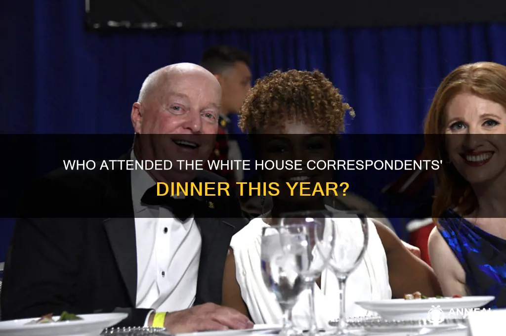 who was at the correspondents dinner