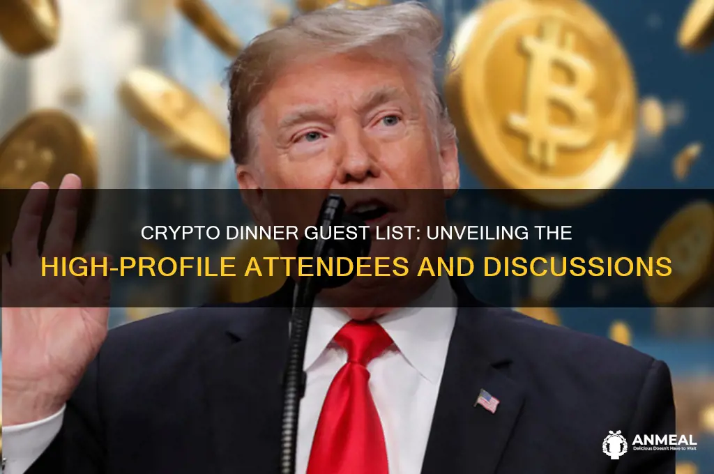 who was at the crypto dinner