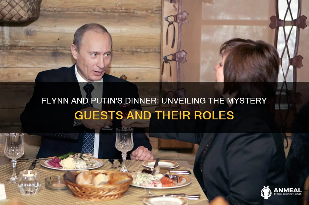 who was at the dinner with flynn and putin