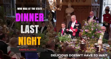 Last Night's State Dinner: Notable Guests and Highlights Revealed
