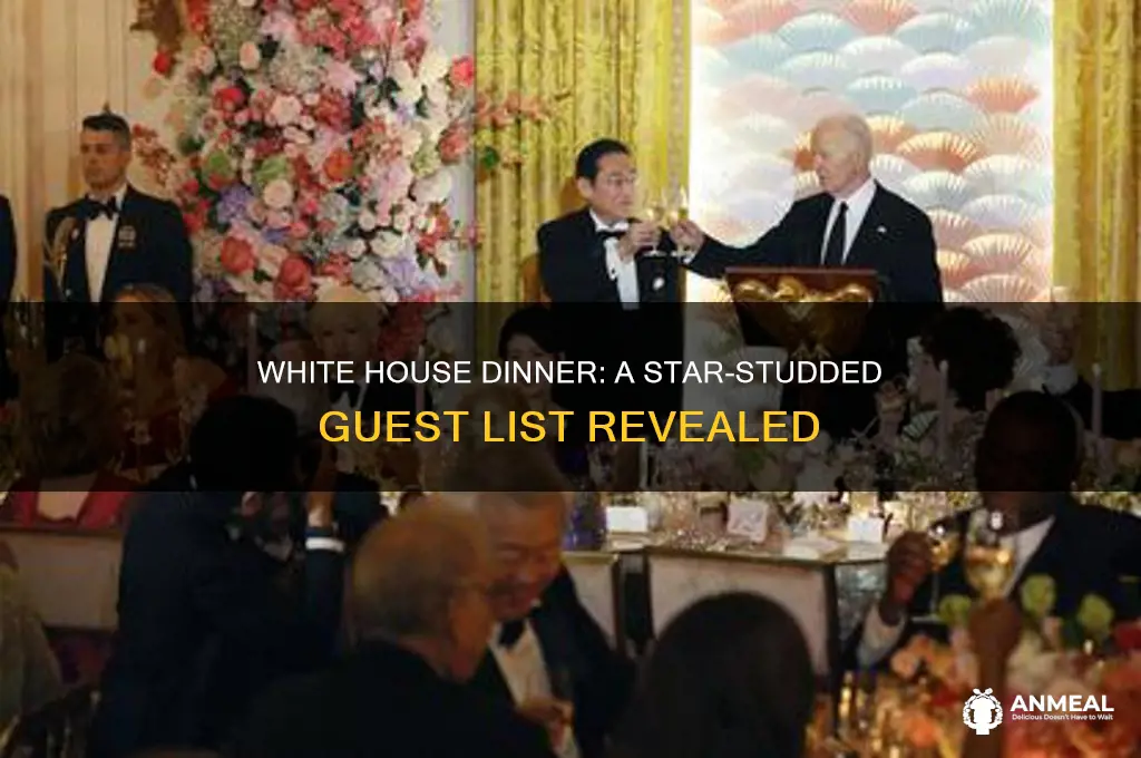 who was at the white house dinner