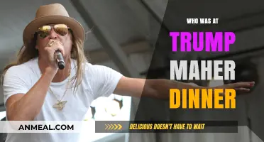 Trump-Maher Dinner: Unveiling the Surprising Guest List and Conversations