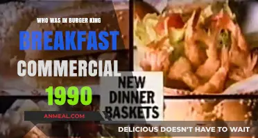 Unveiling the Stars of Burger King's 1990 Breakfast Commercial