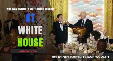 White House State Dinner: Tonight's Exclusive Guest List Revealed