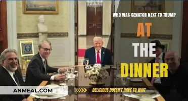 Senator Beside Trump: Unveiling the Dinner Companion Mystery