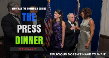 Who Was the Comedian at the Press Dinner? A Hilarious Recap