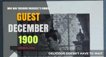 Theodore Roosevelt's Historic Dinner Guest: December 1900 Unveiled