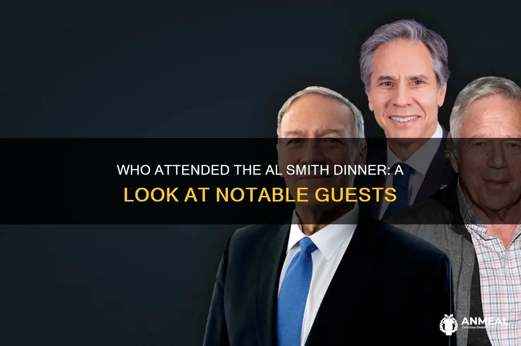 who went to al smith dinner
