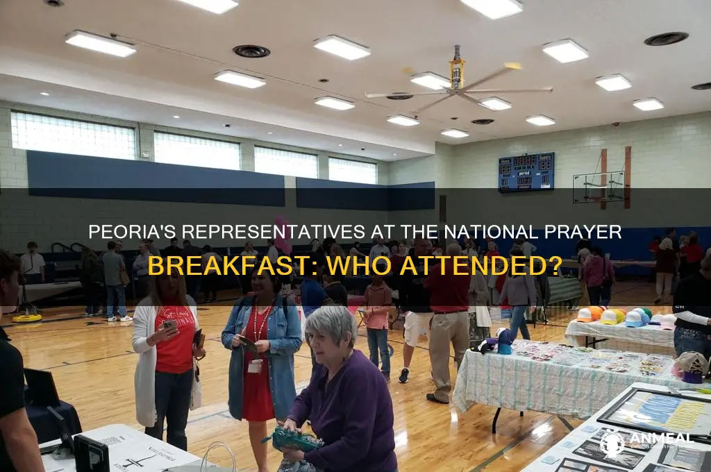 who went to national prayer breakfast from peoria