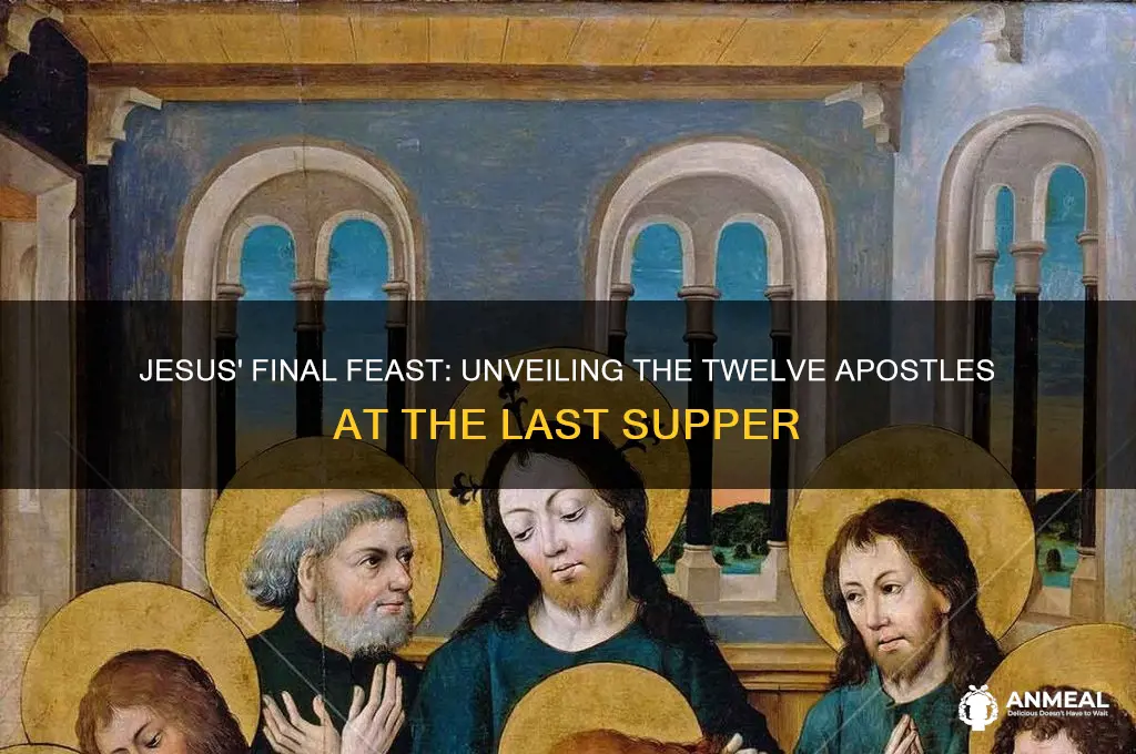 who were the 12 disciples at jesus